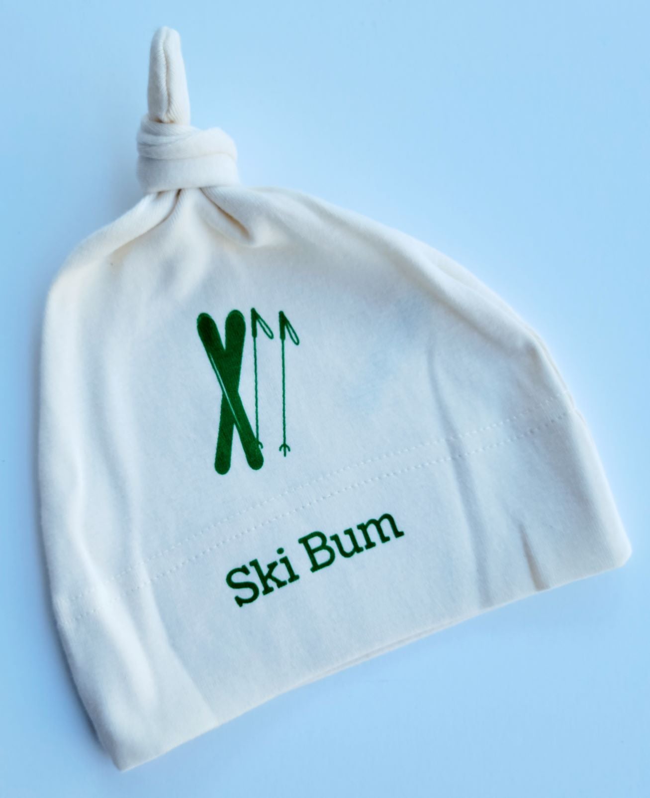 Organic cotton baby hat - Ski bum - Simply Chickie