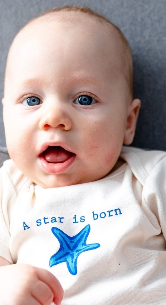 A Star Is Born Long-Sleeve baby romper